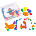 Edxeducation Rainbow Pebbles - Creative Educational Toy - Set of 36