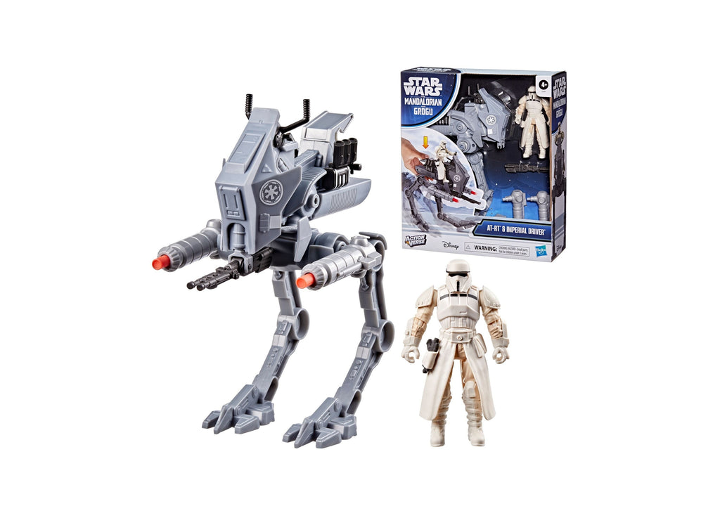 Star Wars ActionVerse AT-RT & Imperial Remnant AT-RT Driver Vehicle Set