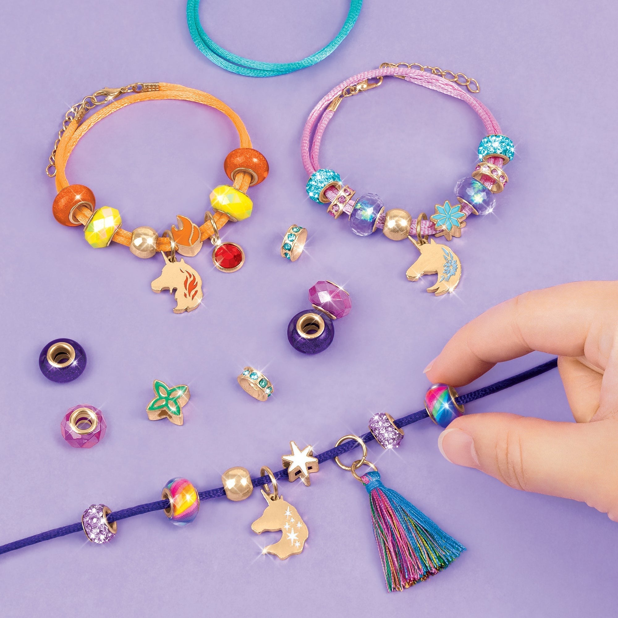 Unicorn Academy Charm Bracelet DIY Jewelry Making Kit