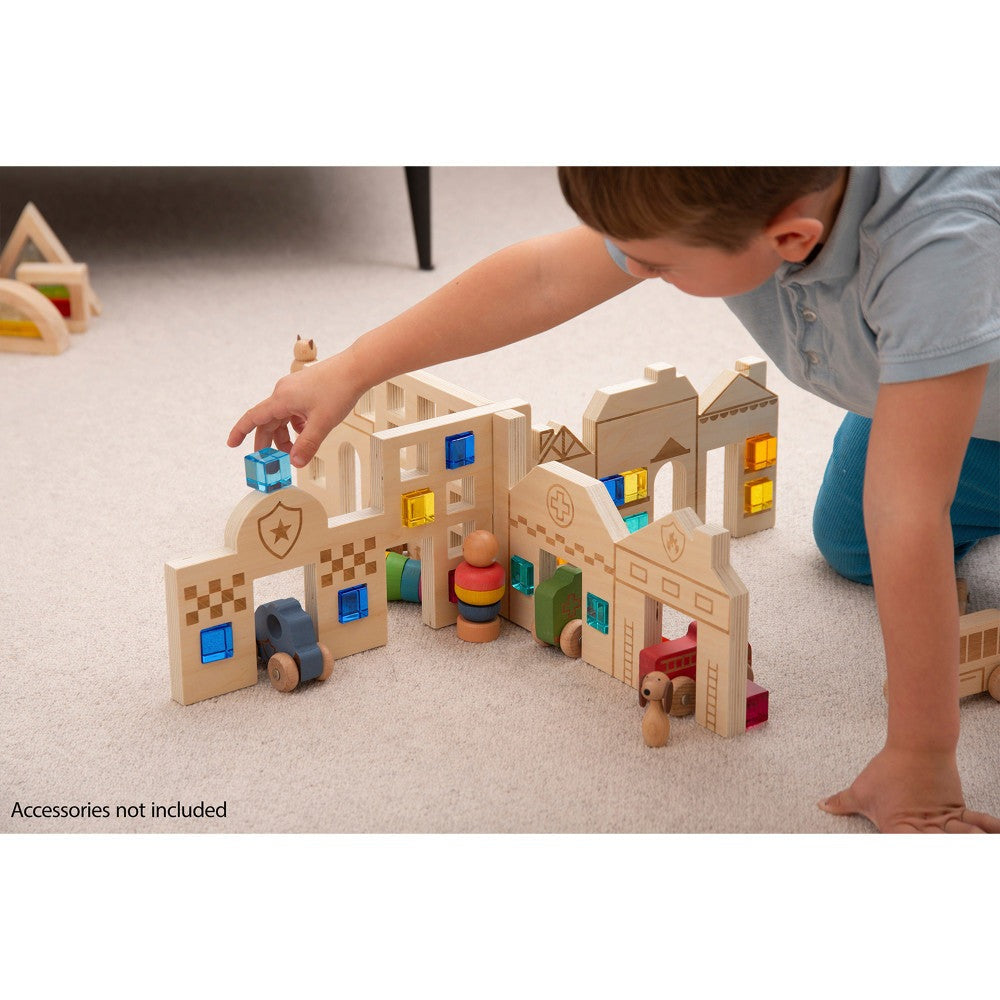 TickiT Discovery Town Dividers - Interactive Play Set