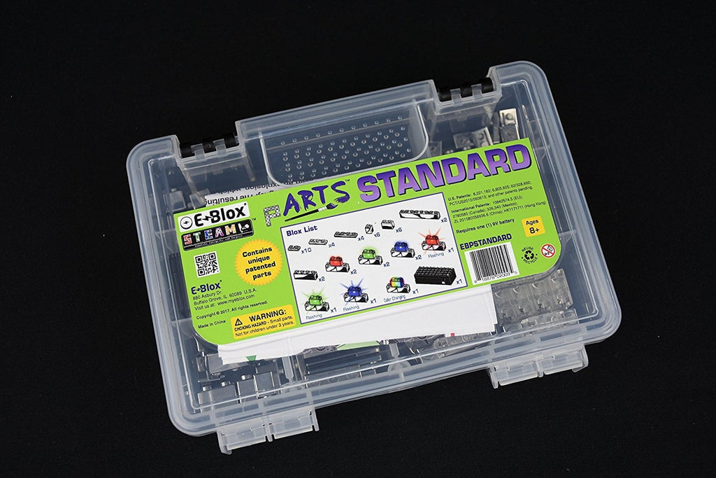 E-blox Power Blox Standard Set - LED Building Blocks for STEAM Learning