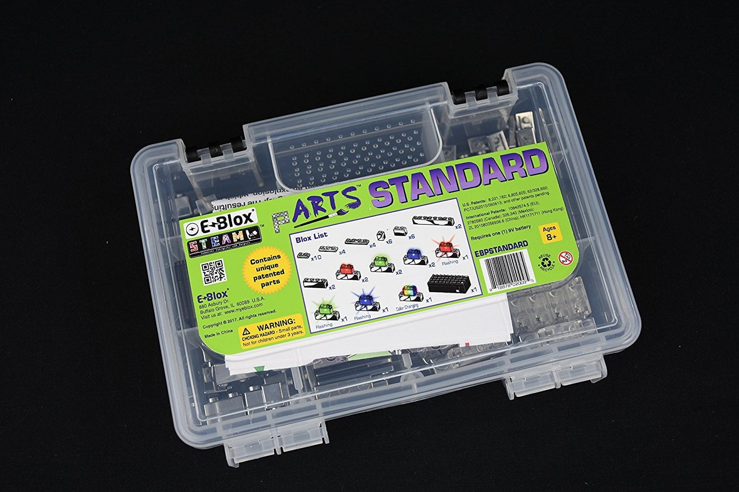 E-blox Power Blox Standard Set - LED Building Blocks for STEAM Learning