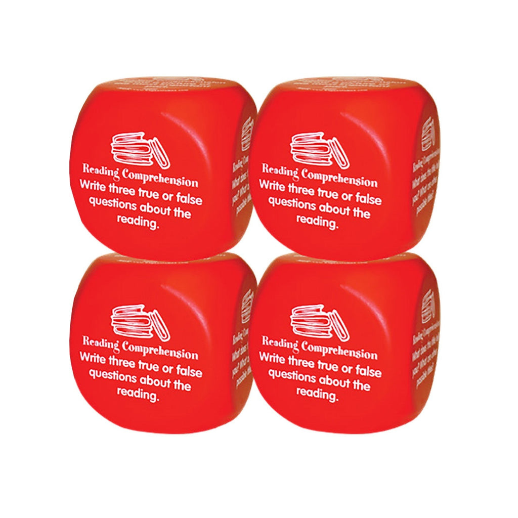 Kagan Publishing Reading Comprehension Cube - Super-Fun Learning - Set of 8