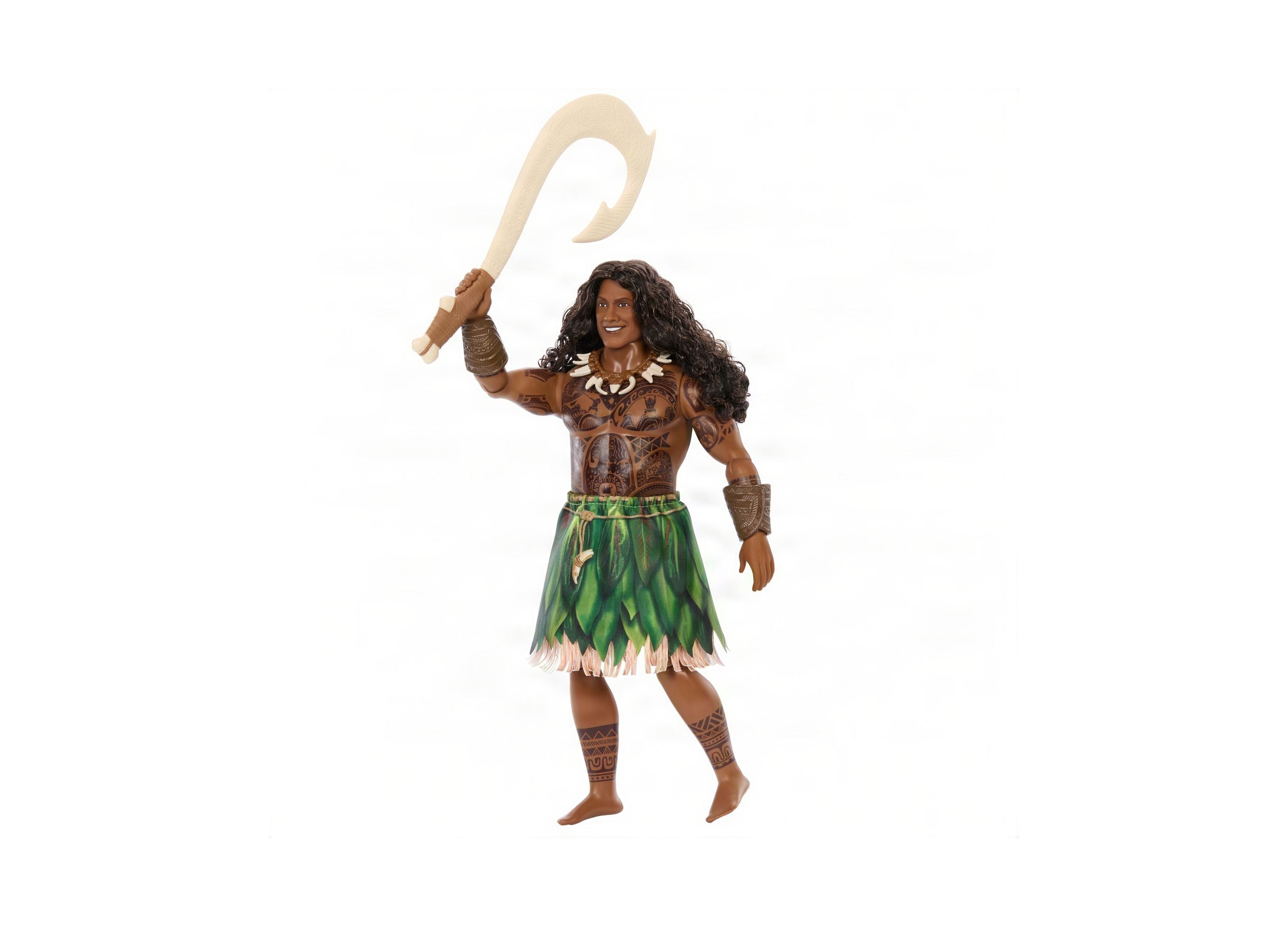 Disney Princess Maui Fashion Doll Set, Live-Action Movie Inspired, Removable Outfits with 4 Accessories