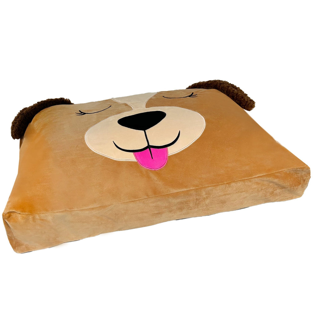 Happy Nappers Biscuit The Dog Pet Bed Slipcover, Small 24x18-Inch, Washable