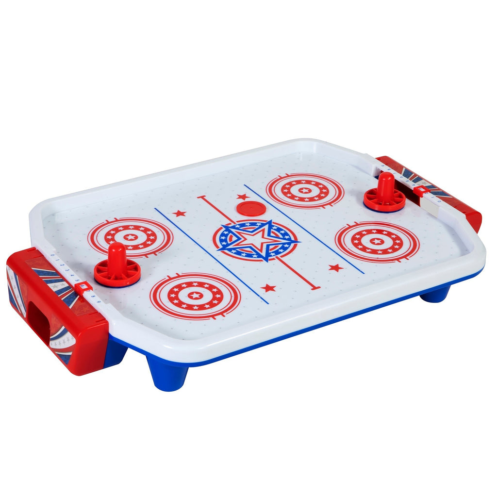 Classic Retro Arcade Air Hockey Table Game - Electronic Two-Player Action