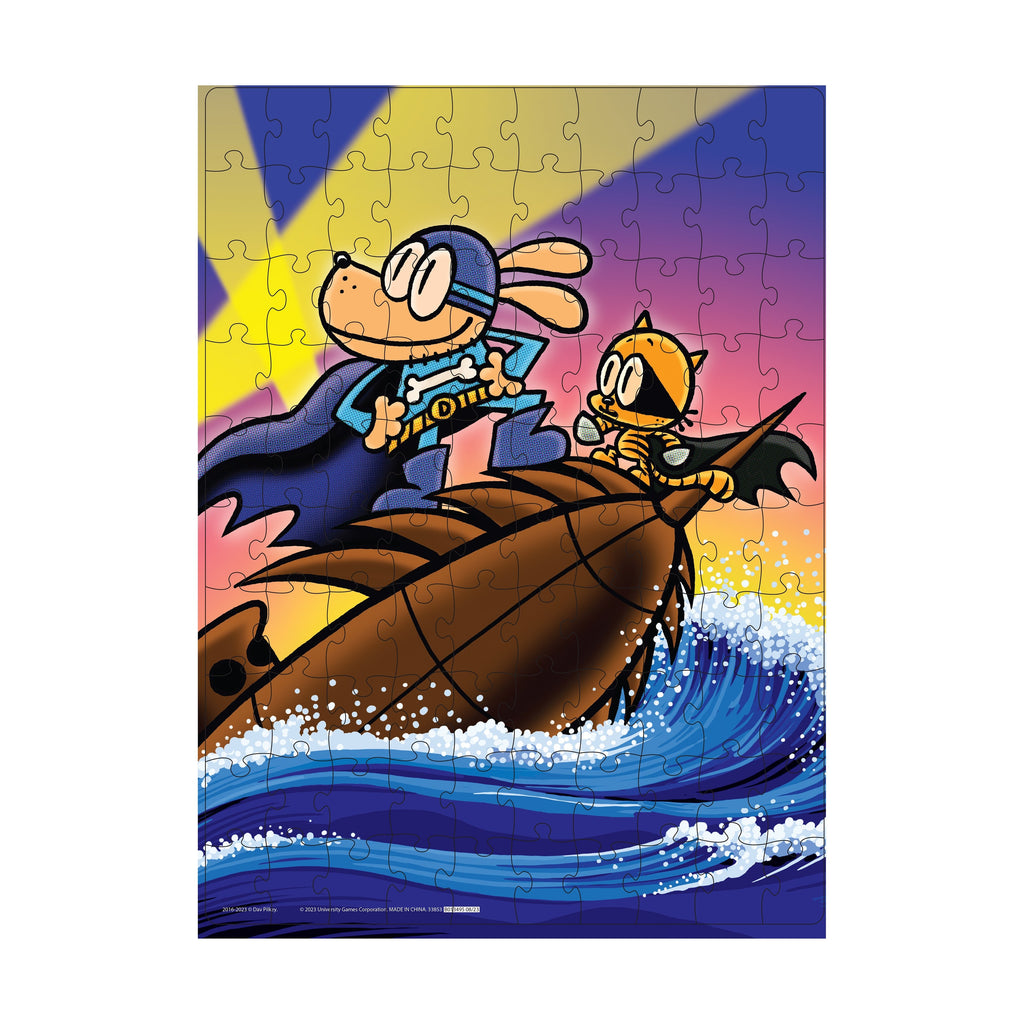 University Games Dog Man - Twenty Thousand Fleas Under the Sea Puzzle - 100 pc