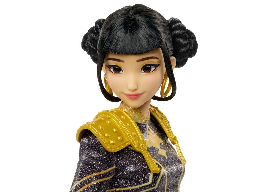 KPop Demon Hunters Zoey Golden 12.75-Inch Singing Doll with 5 Posable Joints