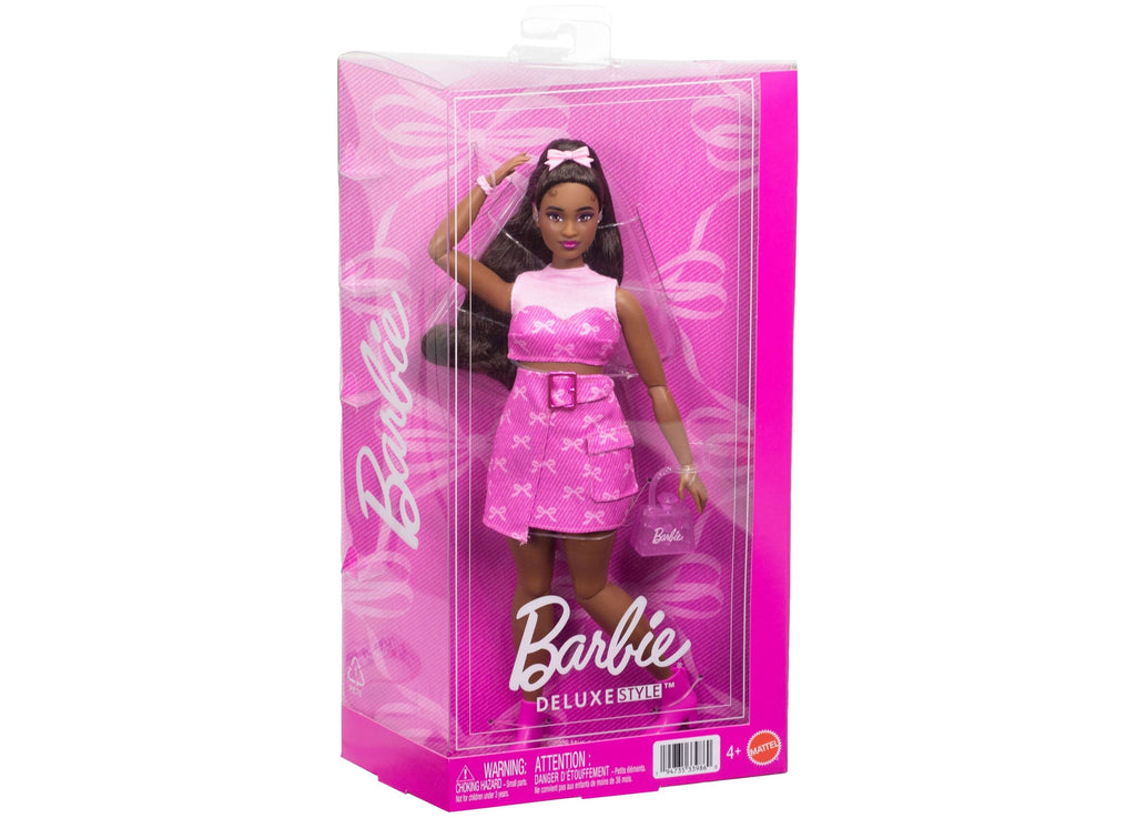 Barbie Deluxe Style Fashion Doll - Trendy Denim Ensemble