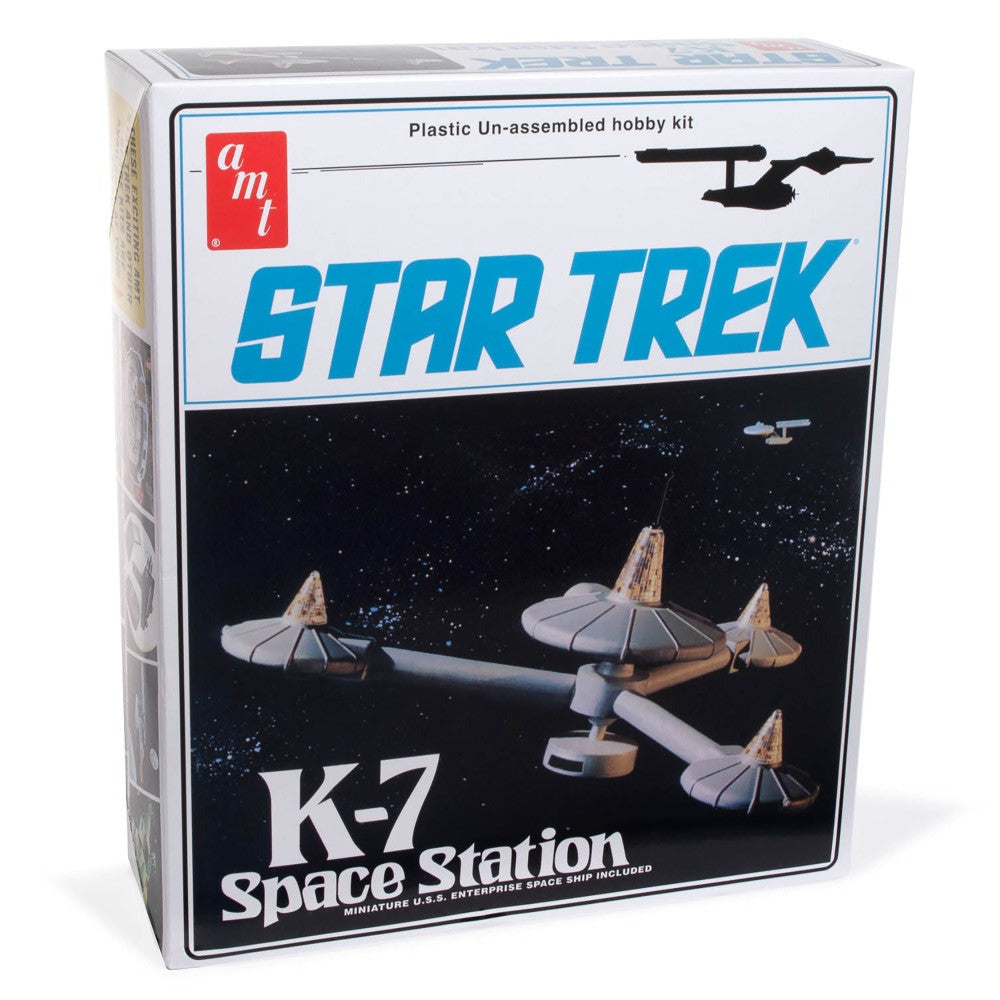 AMT Star Trek K-7 Space Station 1:7600 Scale Model Kit