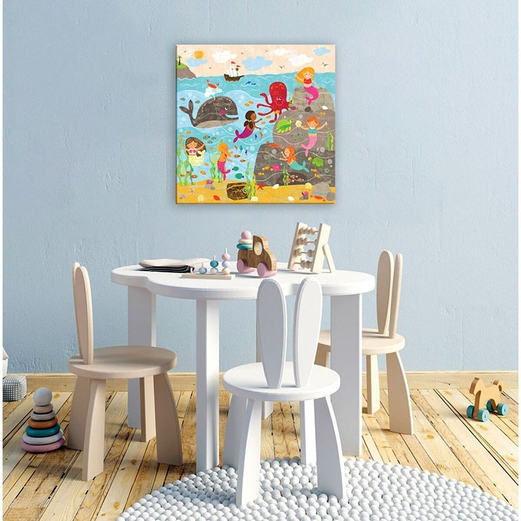 Oopsy Daisys Mermaid Mingle Art Canvas by Liza Lewis