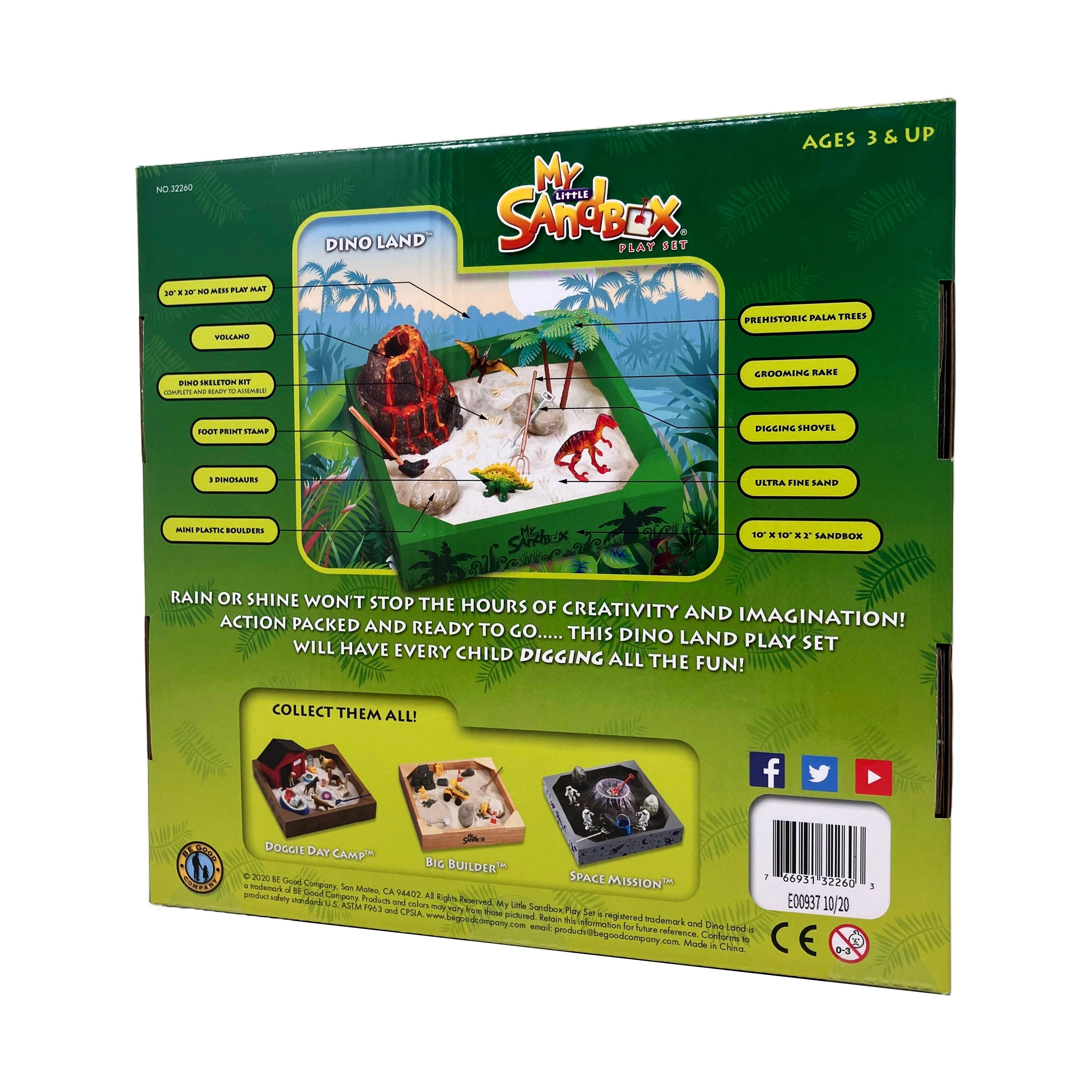 Dino Land - My Little Sandbox - Deluxe Tabletop Play Set