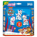 Crayola Scribble Scrubbie Paw Patrol Toy Set - 3 Count