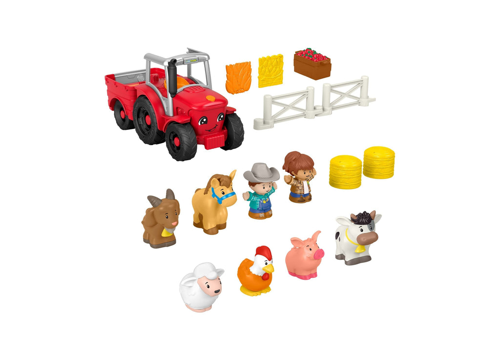 Fisher-Price Little People Caring Fun Animal Tractor Playset Ages 1+