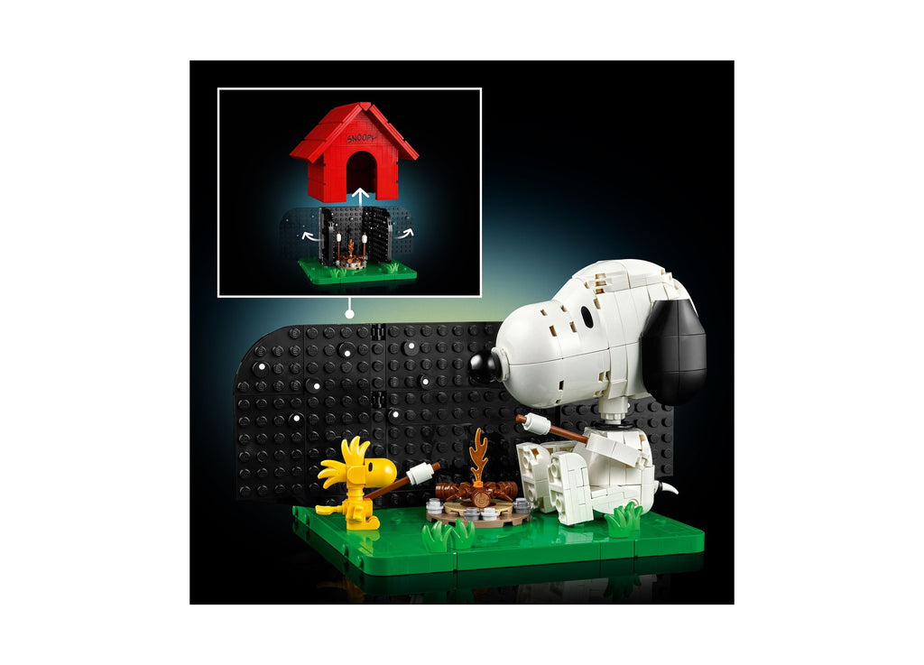 LEGO Ideas Peanuts Snoopy's Doghouse 964-Piece Building Set