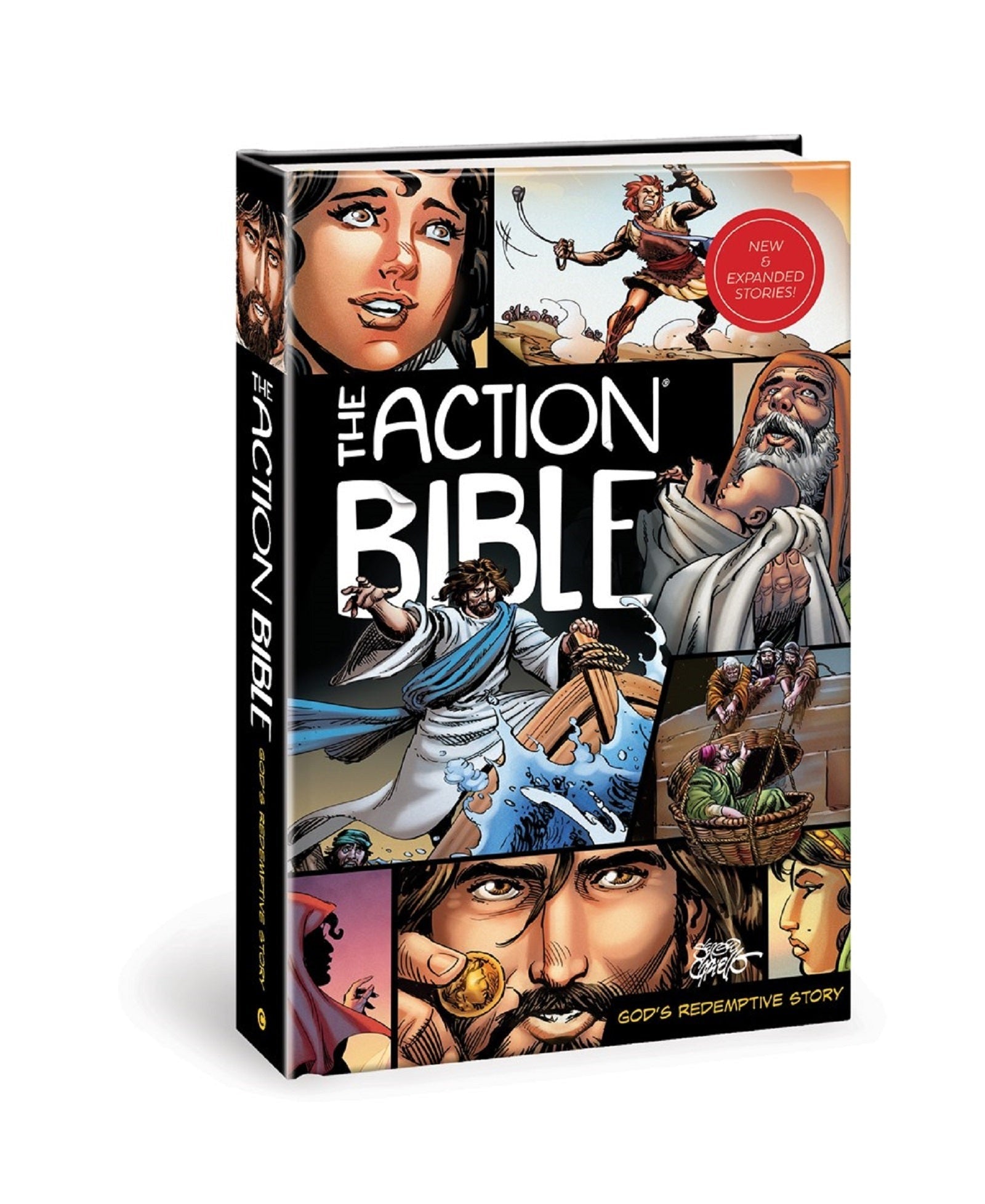 The Action Bible: Redemptive Hardcover Illustrated Bible