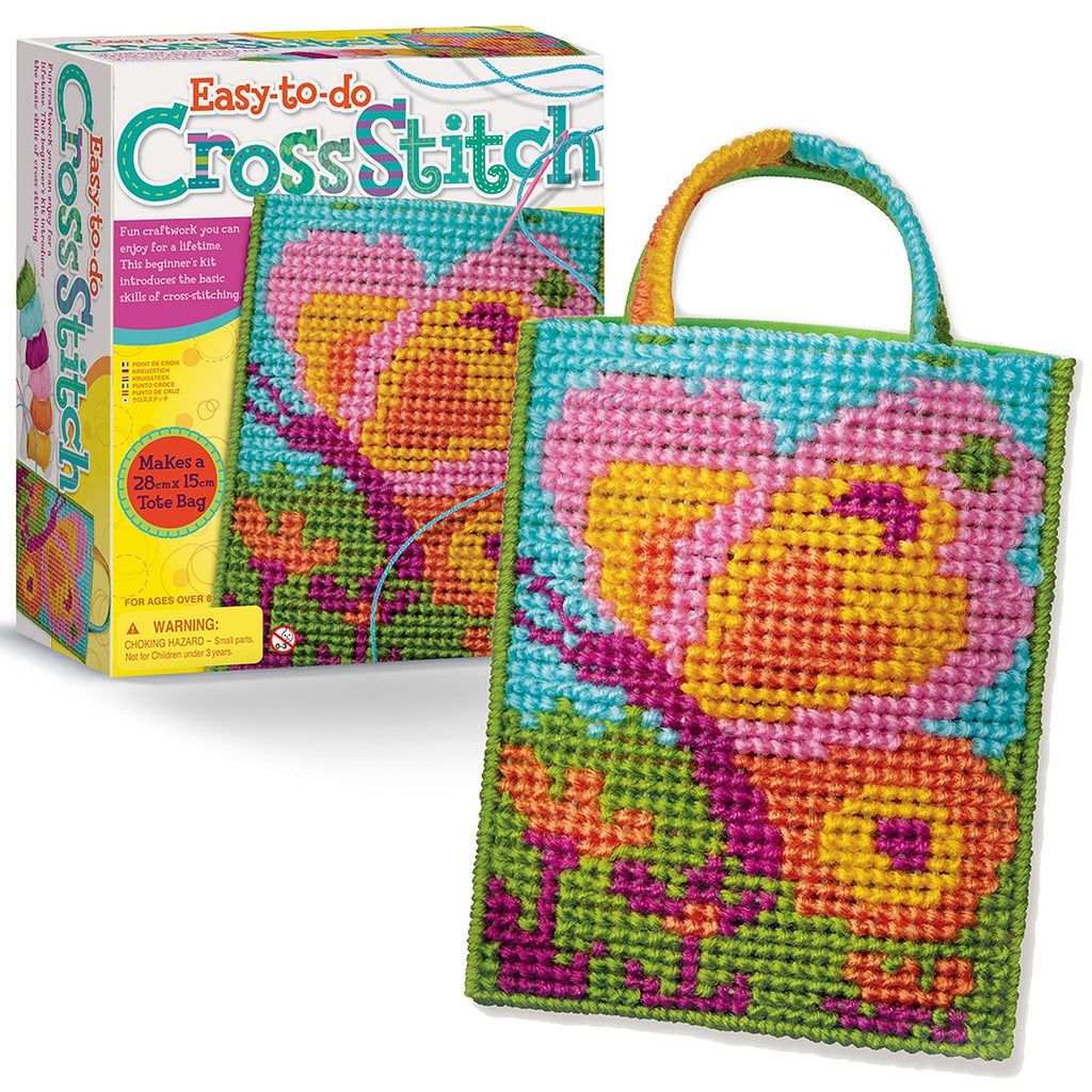 Easy-To-Do Cross Stitch Beginner Needlecraft Kit