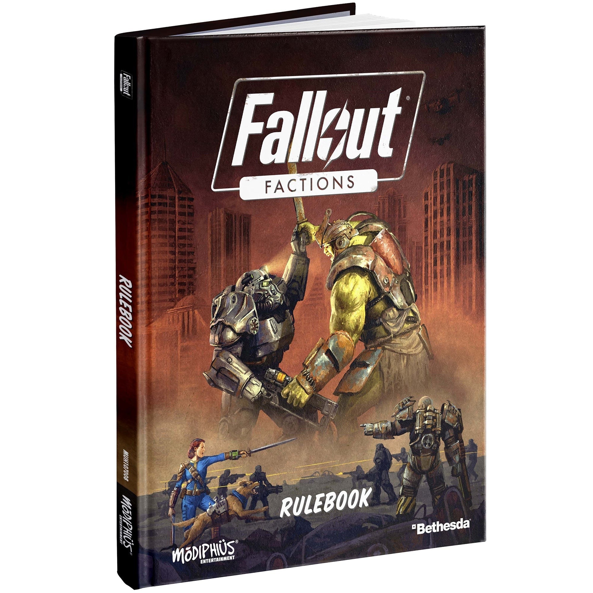 Fallout: Factions Core Rulebook Tabletop Strategy Game