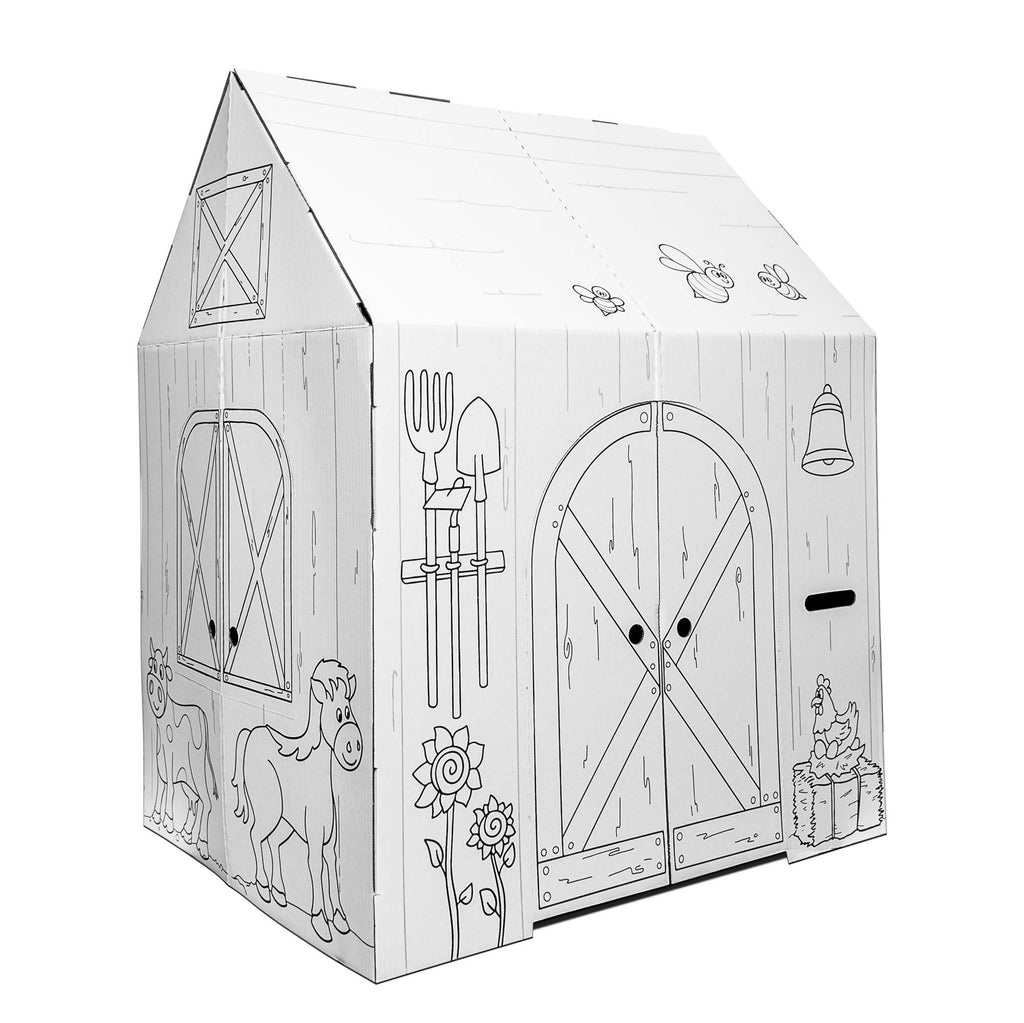 Easy Playhouse Barn – Creative Indoor and Outdoor Fun