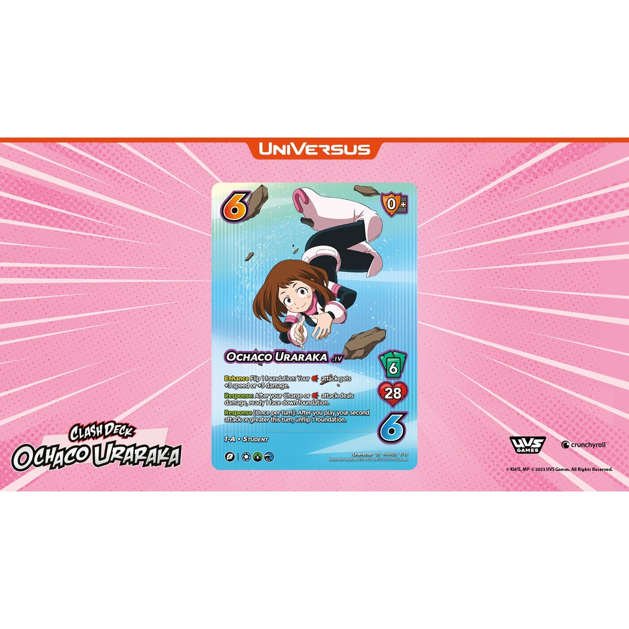 My Hero Academia Universus: Jet Burn Clash Card Game