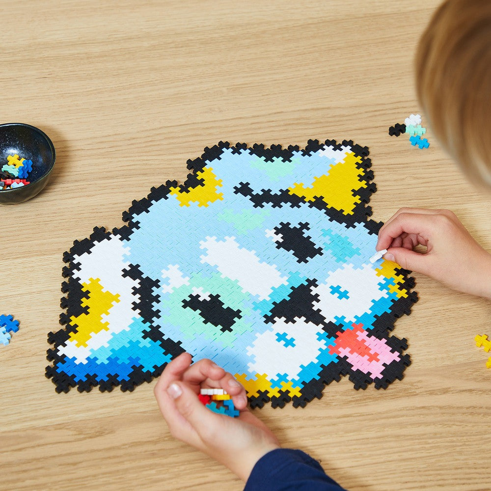 Plus-Plus Puzzle by Number Puppy - 500 Piece Construction Set for Kids Ages 5+