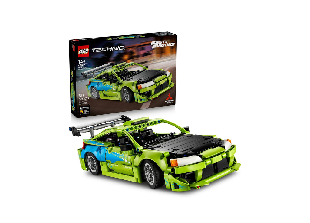 LEGO Technic Fast & Furious Mitsubishi Eclipse Car 827-Piece Building Set
