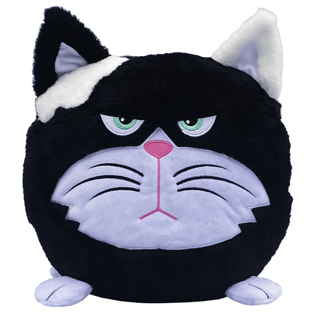Hangry Petz Bella Black Cat 12 Inch Talking Plush