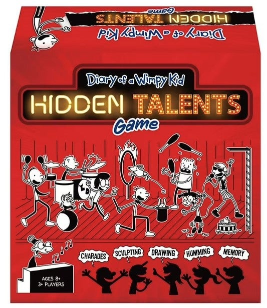 Diary of a Wimpy Kid Hidden Talents Board Game