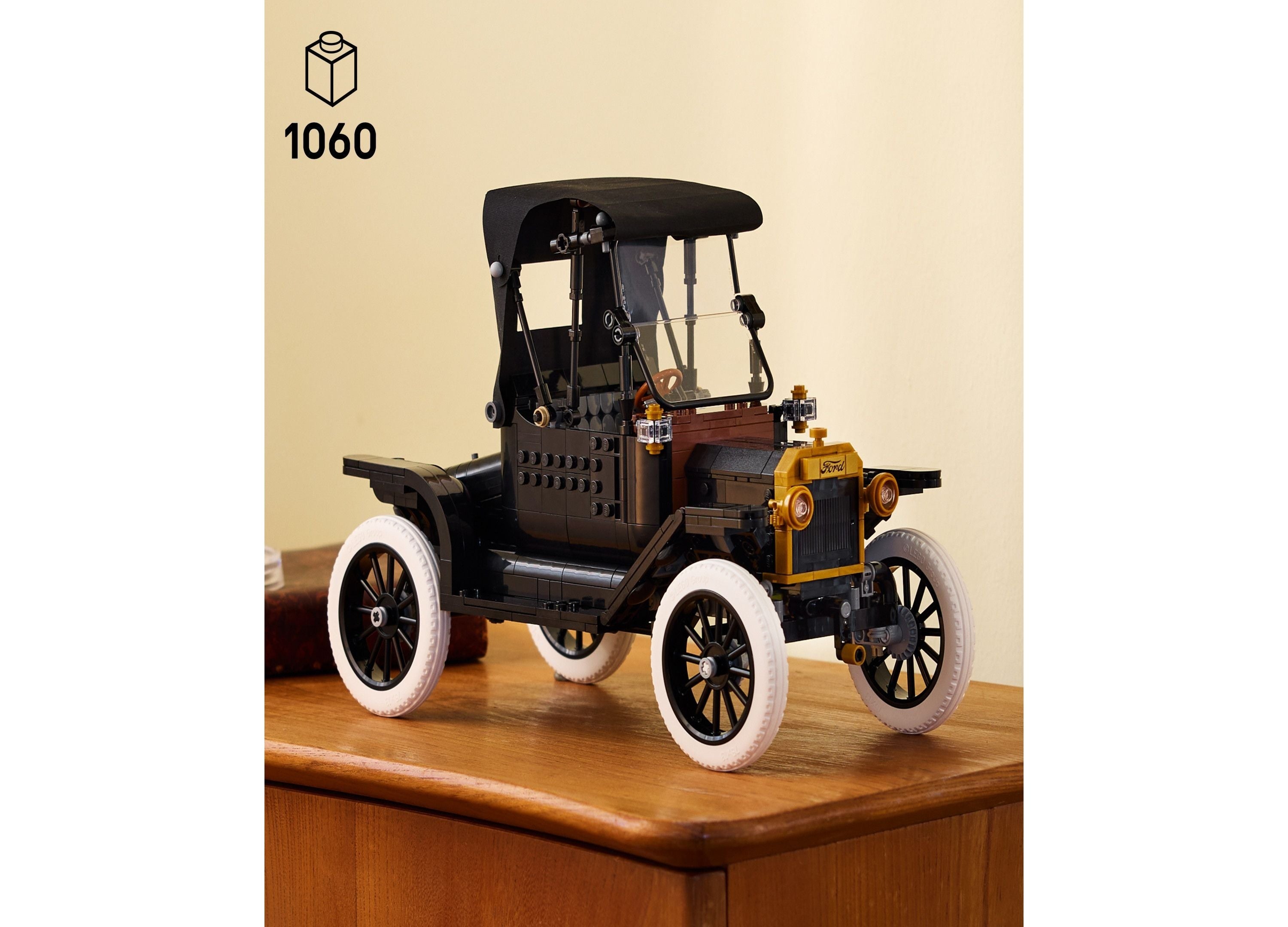 LEGO Icons Ford Model T Vintage Car Building Set - 1060 Pieces