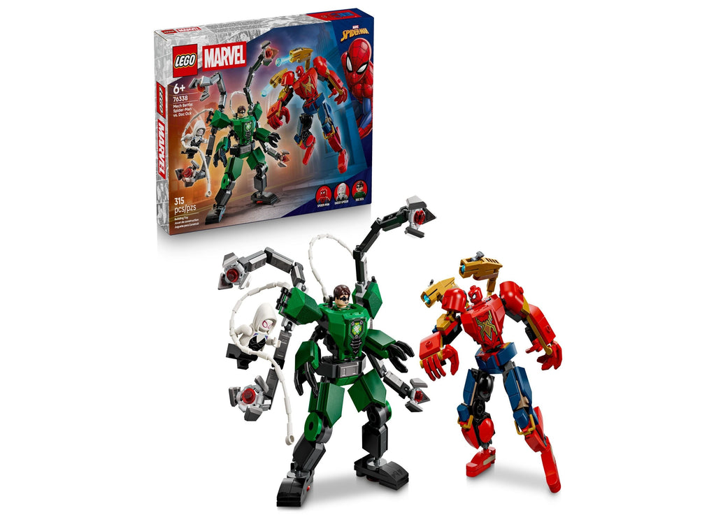 LEGO Marvel Spider-Man vs. Doc Ock Mech Battle Set 76338 - 315 Pieces