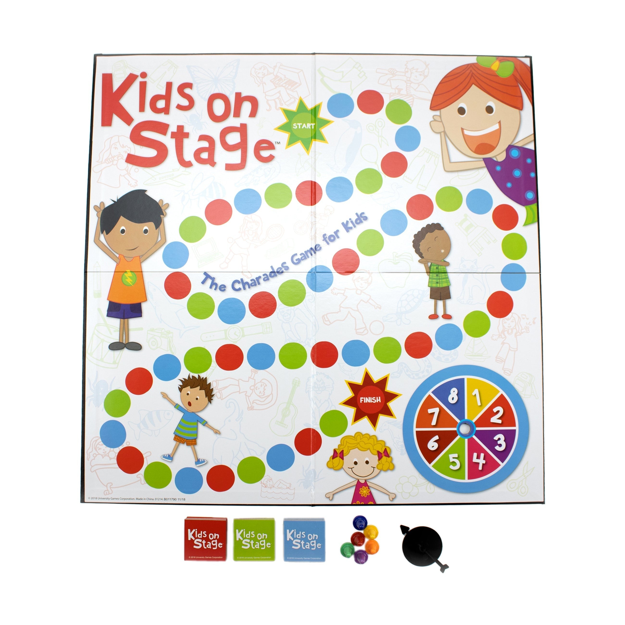 Kids On Stage Charades Board Game