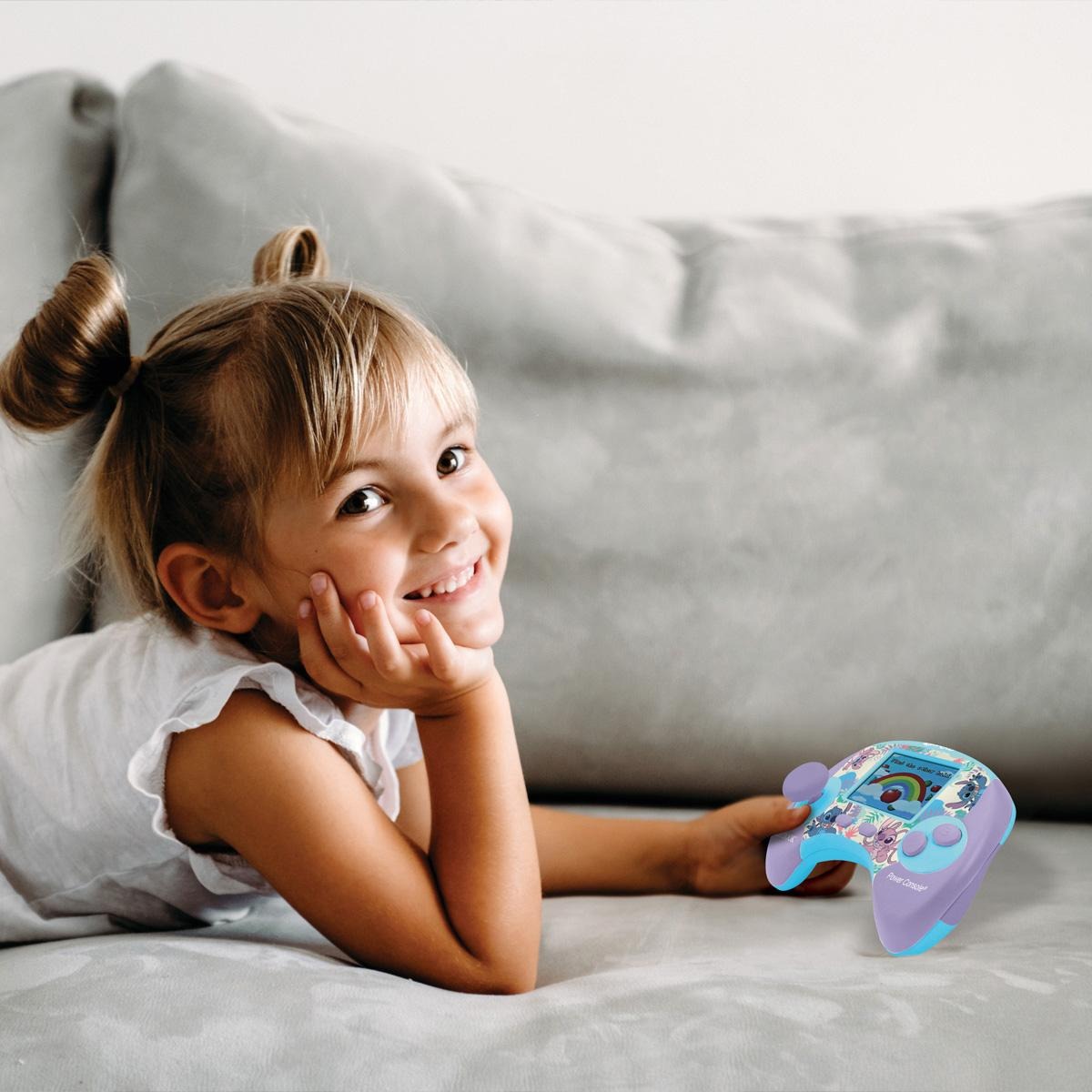Stitch Bilingual Educational Game Console with 100 Interactive Activities