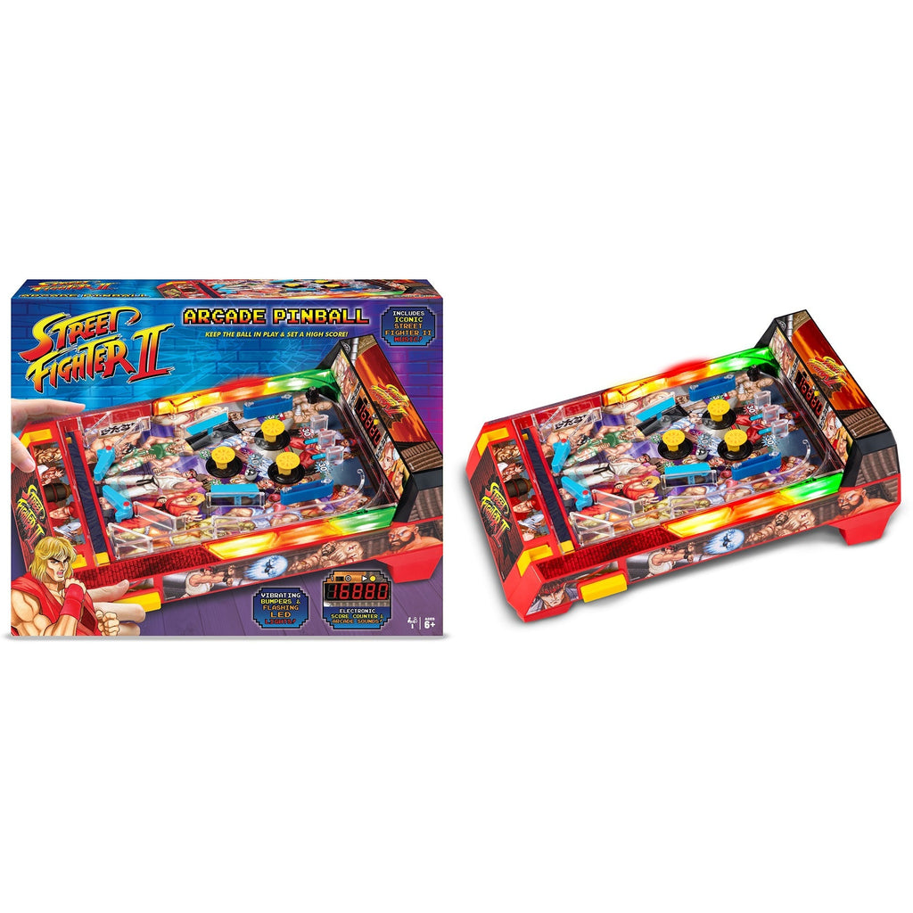 Street Fighter II Tabletop Pinball Arcade Game