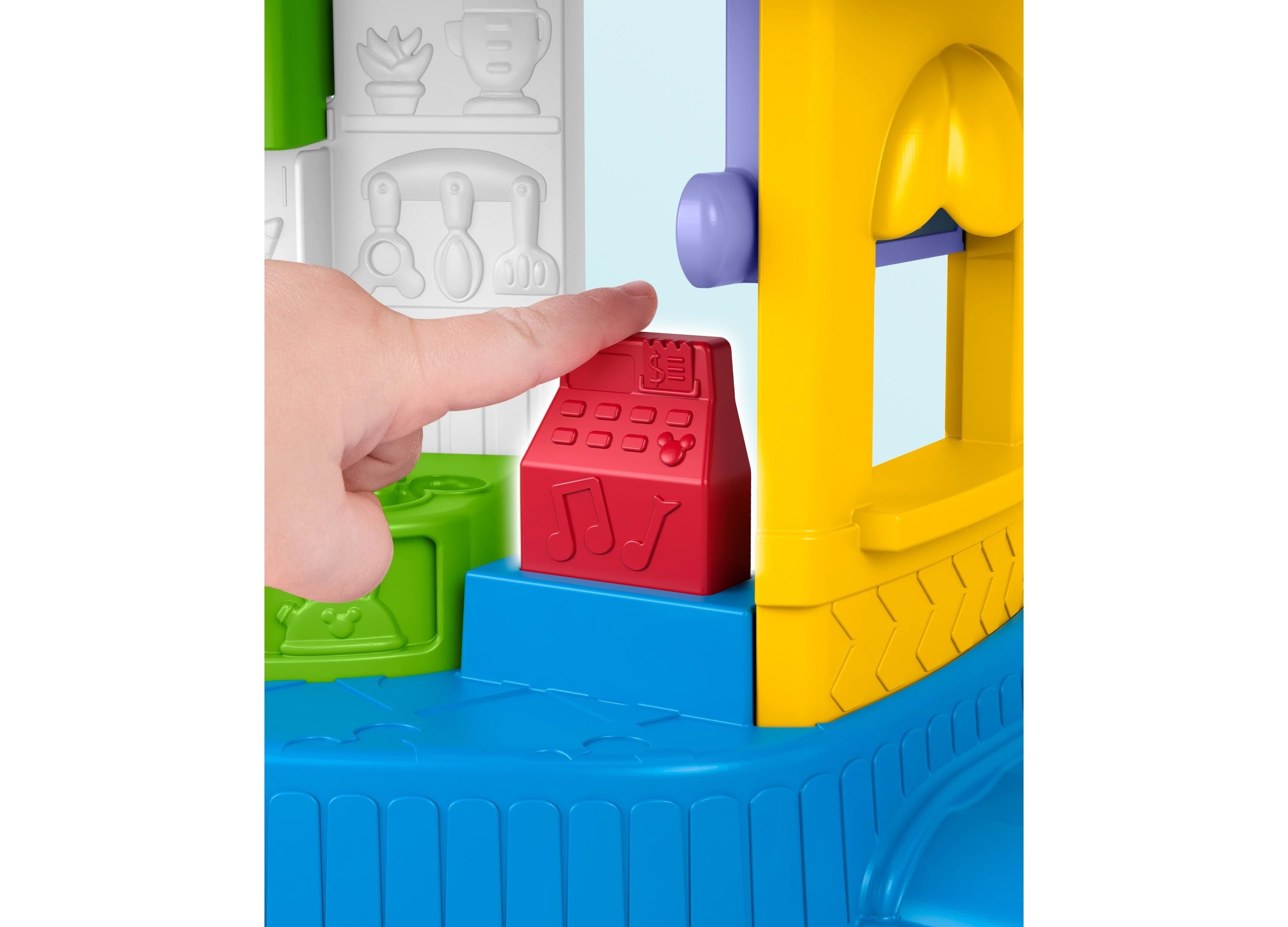 Fisher-Price Mickey And Goofy Silly Sounds 7-Piece Diner Playset