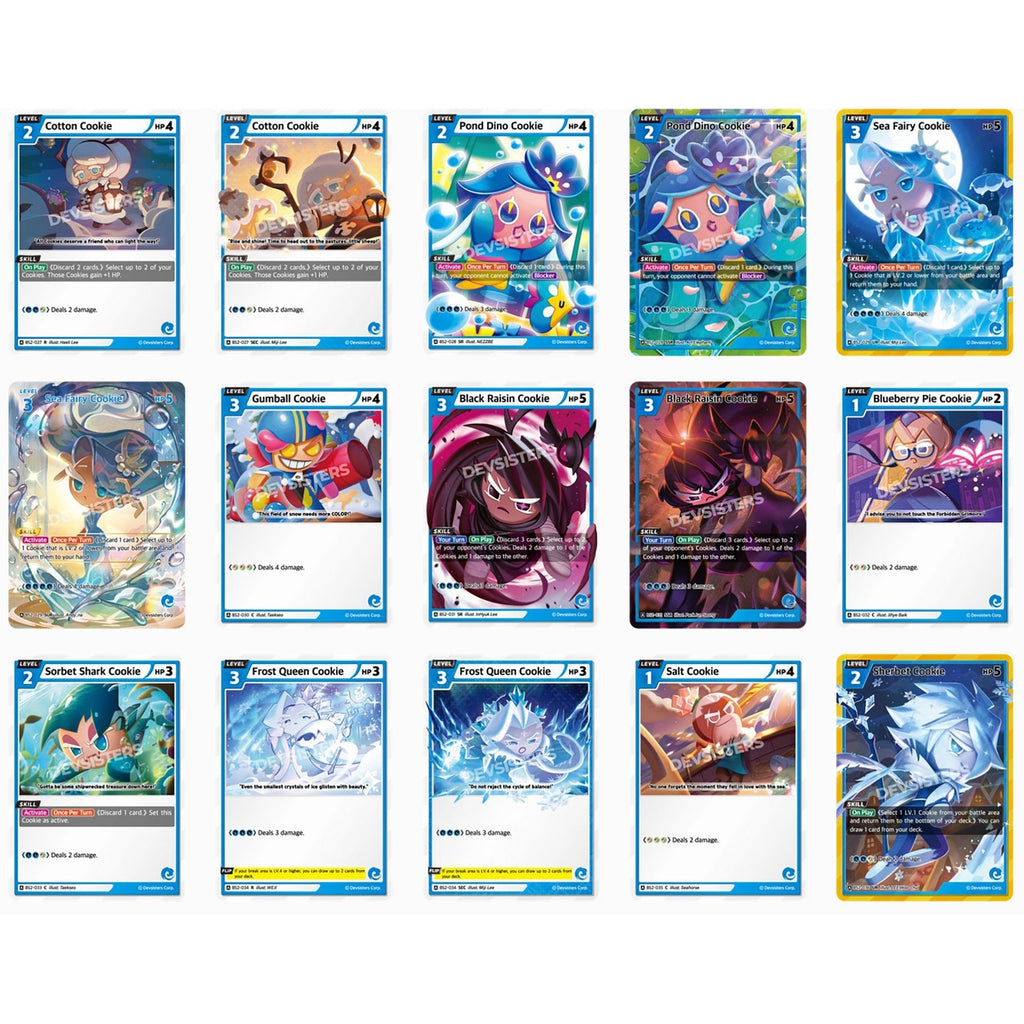 CookieRun: Braverse Brave Beginning Booster Display - 28 Packs, 252 Cards, Competitive Battle TCG