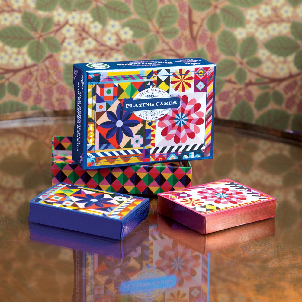 eeBoo Piece & Love Sunshine Garden Dual Deck Playing Cards