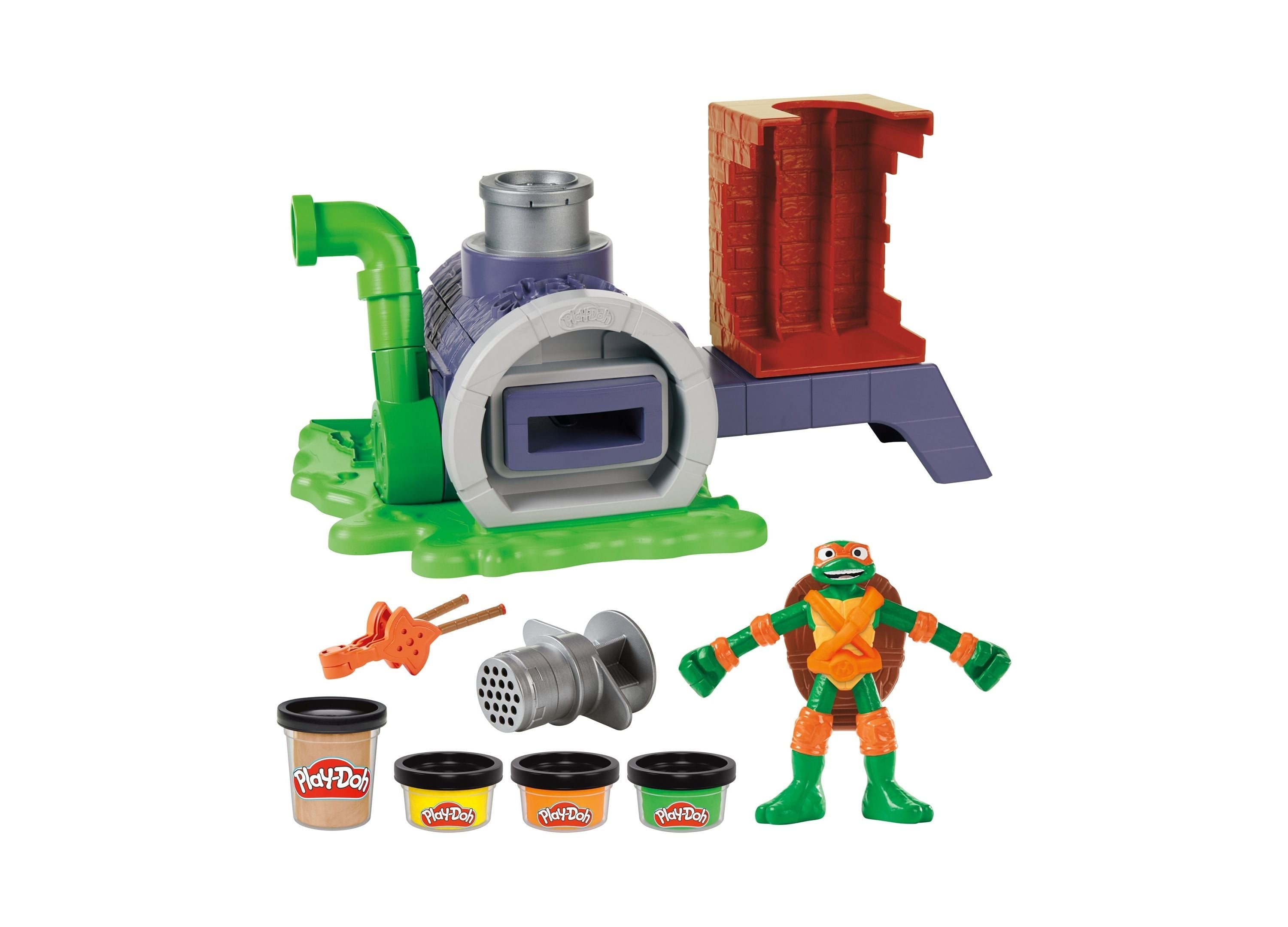 Play-Doh Teenage Mutant Ninja Turtles Slice And Blast Pizza Playset