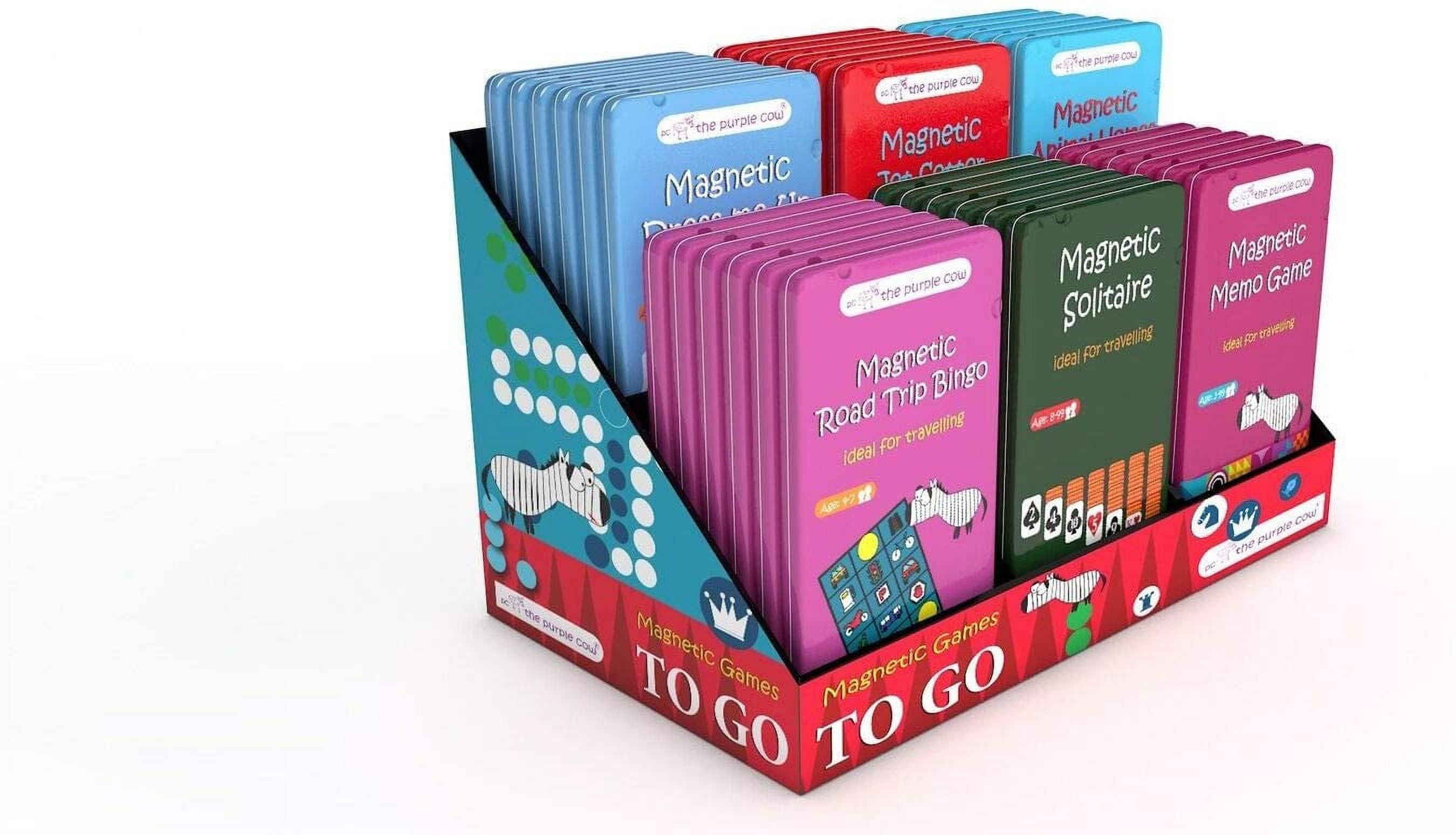 The Purple Cow To Go Reversi Magnetic Travel Game