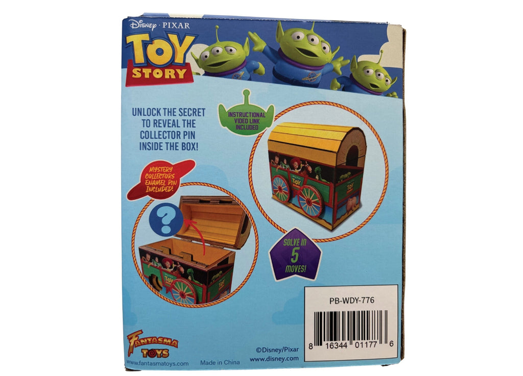 Fantasma Disney Toy Story Andy's Toy Chest Wooden Puzzle Box