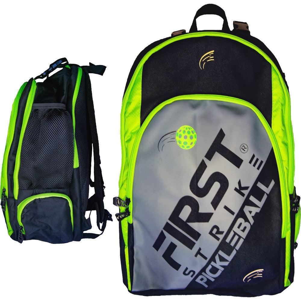 First Strike Pickleball: Ultimate Green Gear Carry-All Pickleball Bag