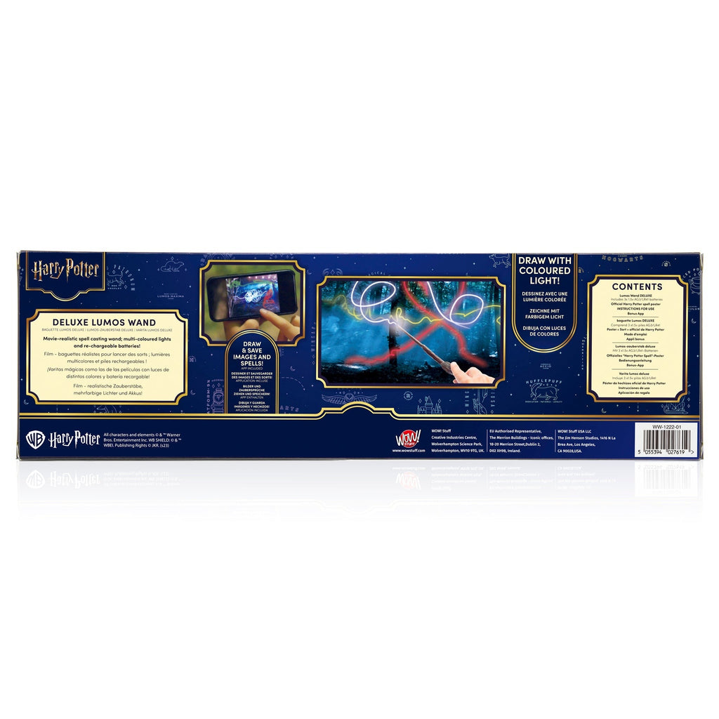 Harry Potter Hermione Granger Deluxe Lumos Wand - 14-Inch Light-Up Replica