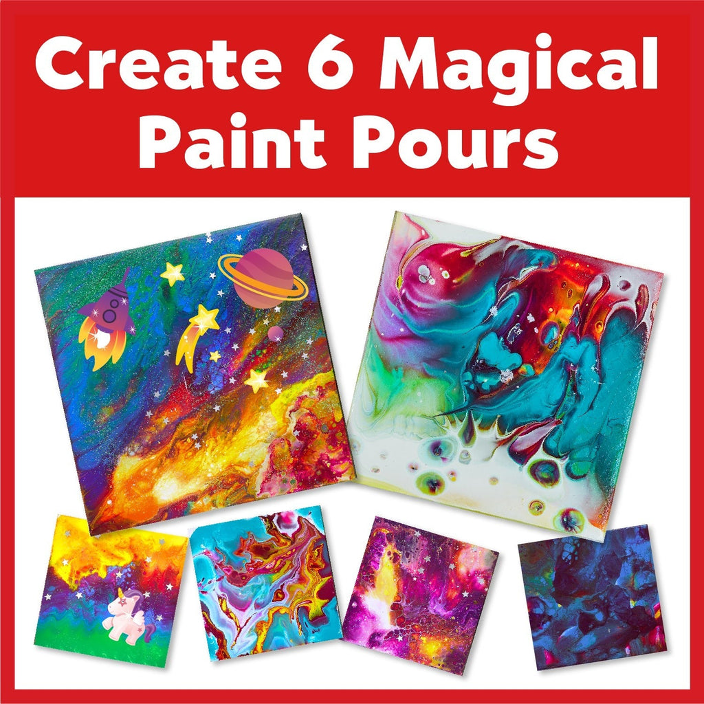 Faber-Castell Do Art Paint Pour Studio - Color Splash Kit