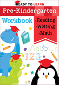 Ready To Learn Pre-Kindergarten Workbook: Counting, Shapes, Letter Practice & Tracing