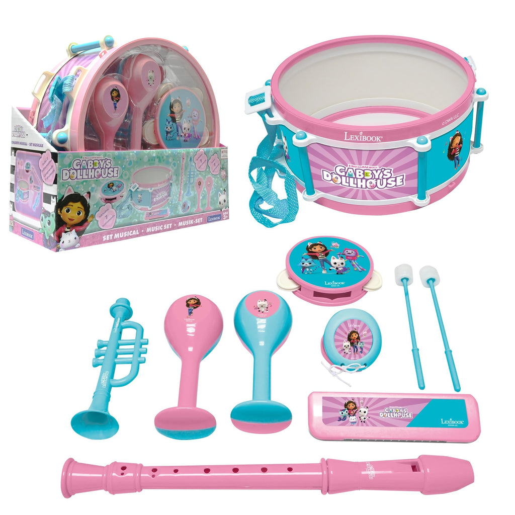 Gabby’s Dollhouse 7-Piece Musical Playset