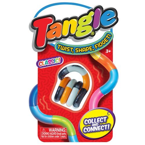 Tangle Jr Classic Colorful Fidget Toy – Twisty Fun for Everyone