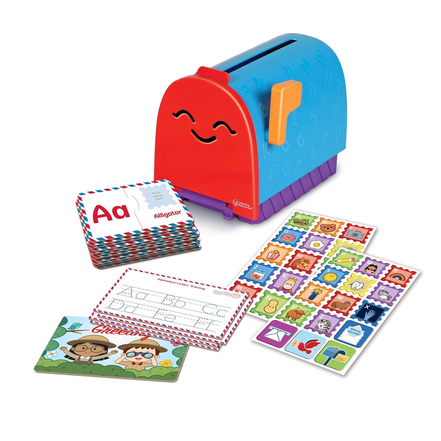Learning Resources Alphabet Learning Mailbox - Interactive Educational Toy