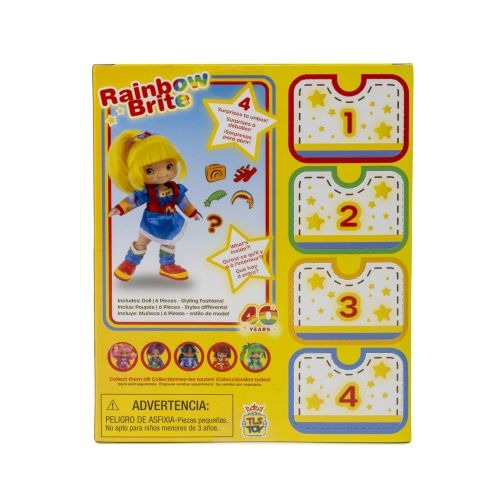Rainbow Brite 5.5in Fashion Doll with Accessories - Threaded Hair