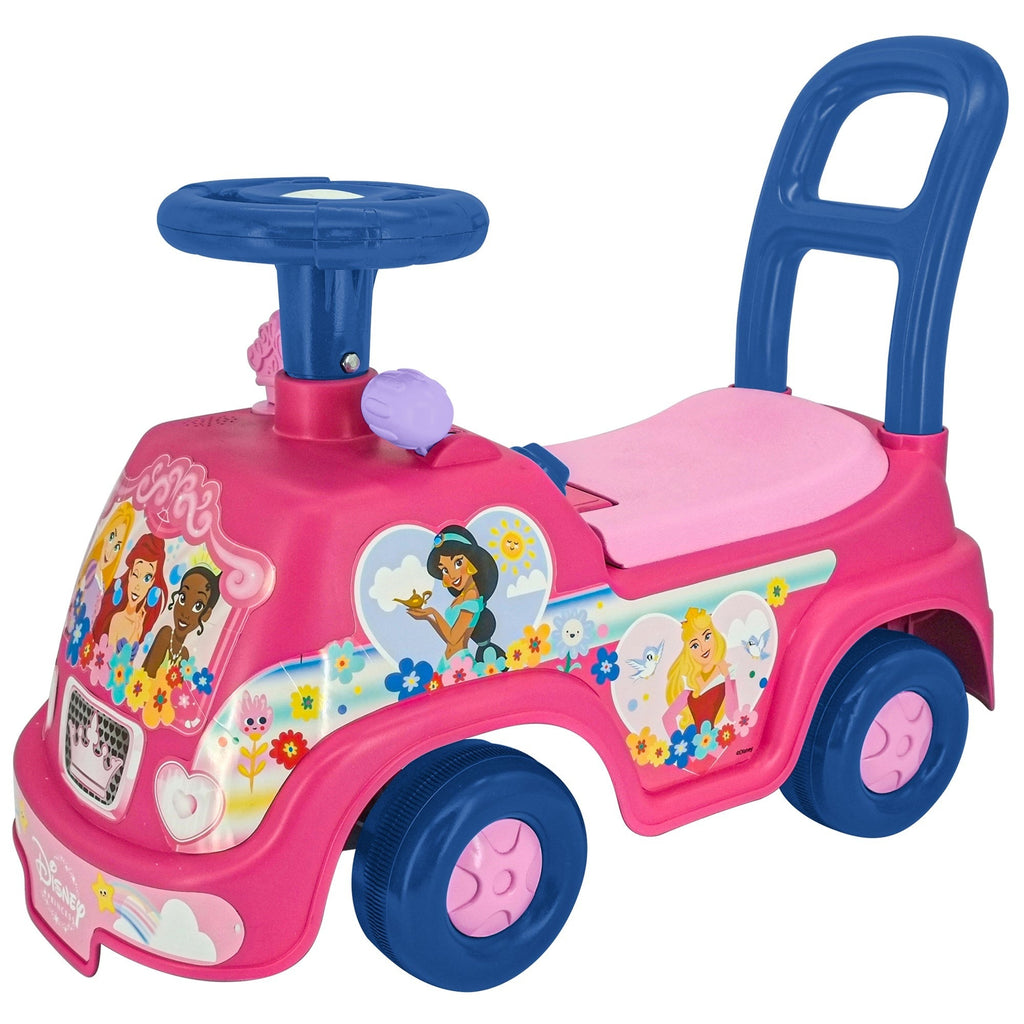 Kiddieland - Disney Princess Adventure Ride-On - Magical Light & Sound Vehicle