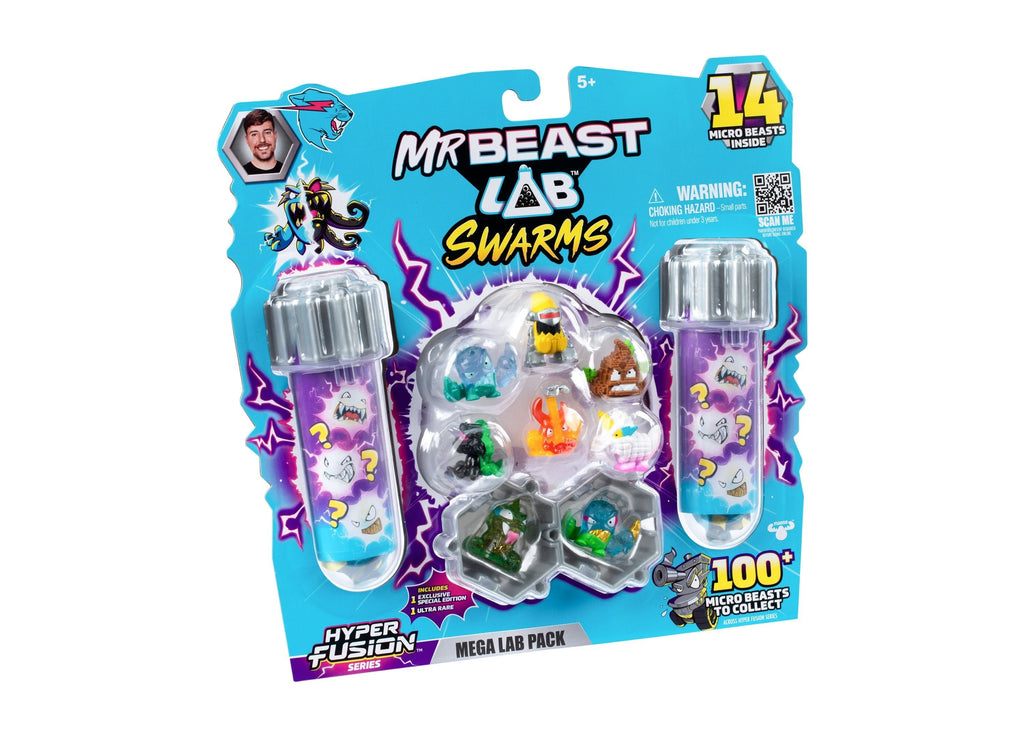 Mr Beast Lab Hyper Fusion Swarms 14-Pack Mega Lab S3 Collectibles