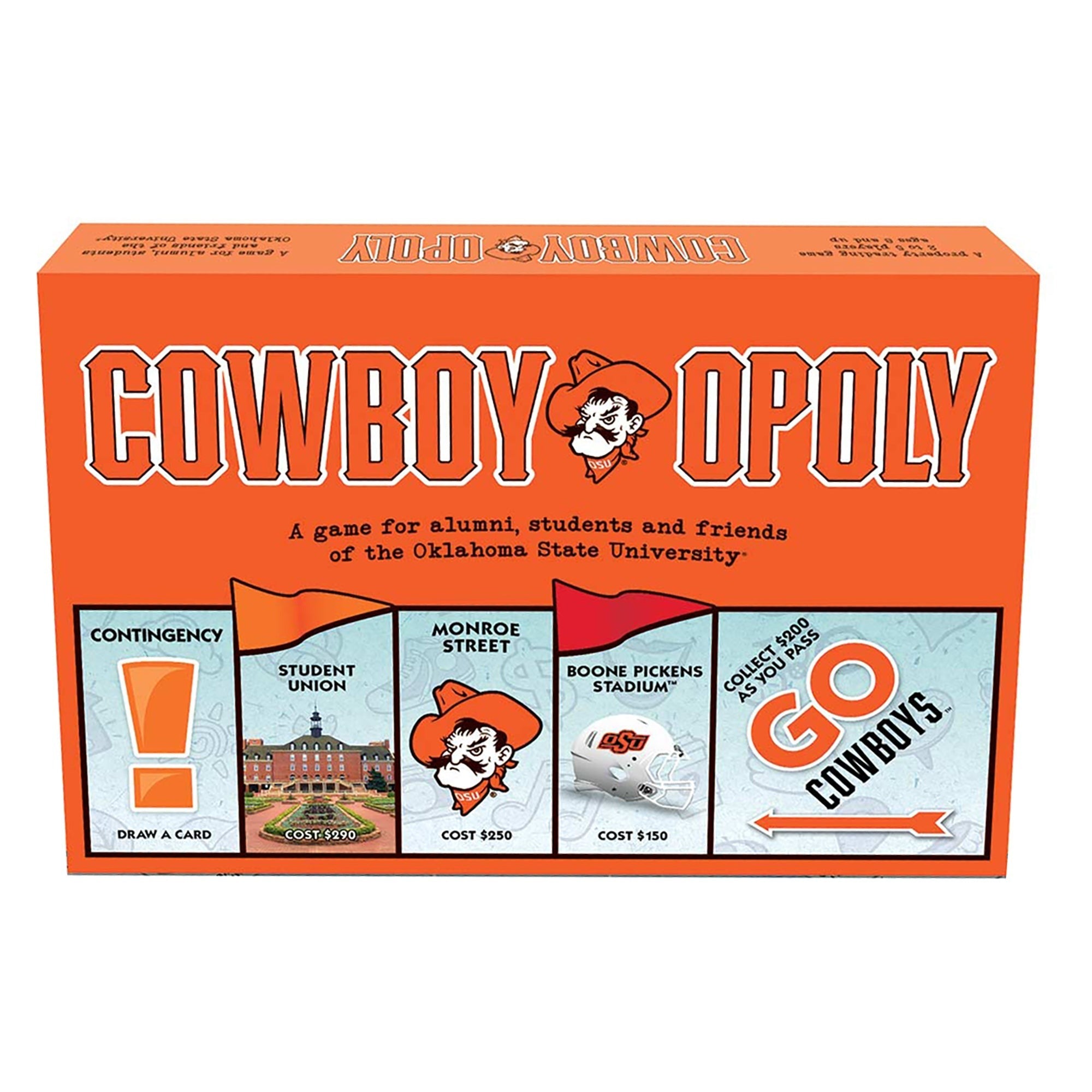 Oklahoma State Cowboys Cowboyopoly Board Game